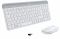 Комплект (клавіатура, мишка) бездротовий Logitech MK470 White (920-009205)