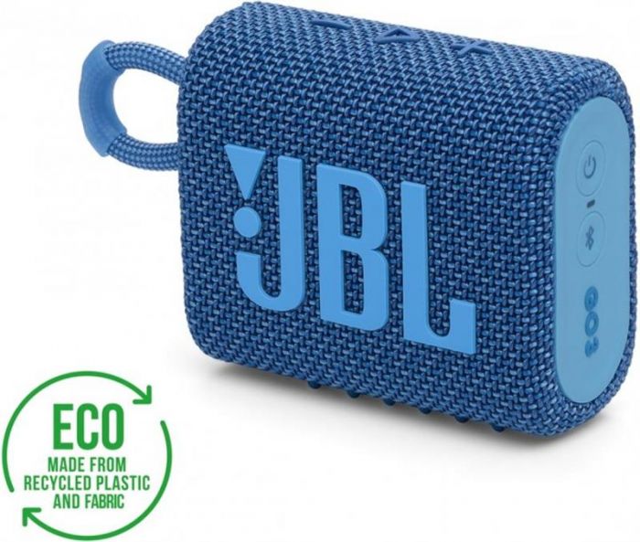 Акустична система JBL GO 3 Eco Blue (JBLGO3ECOBLU)