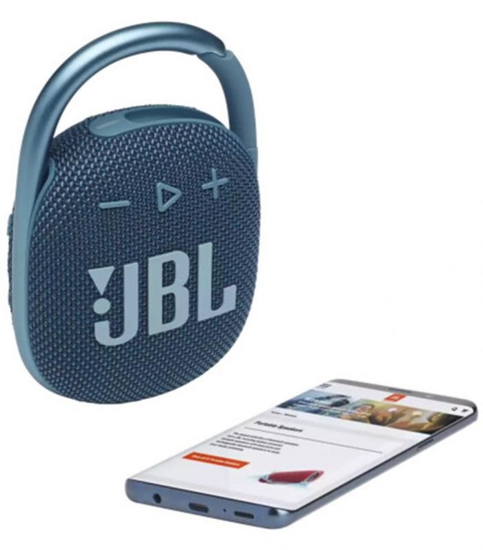 Акустична система JBL Clip 4 Eco Blue (JBLCLIP4ECOBLU)