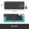 Клавіатура бездротова Logitech K400 Plus Black (920-007145) Клавіатура бездротова Logitech K400 Plus Black (920-007145)