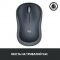 Мишка бездротова Logitech M185 (910-002238) Grey USB