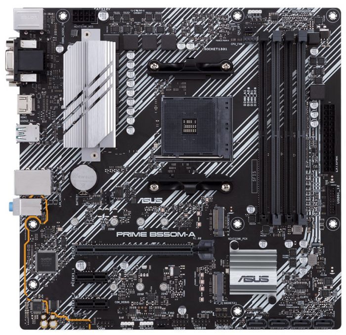 Материнська плата Asus Prime B550M-A Socket AM4