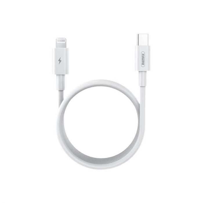 Кабель Remax RC-183i USB Type-C-USB Lightning Marlik PD 20W, 2м White (6954851205807)