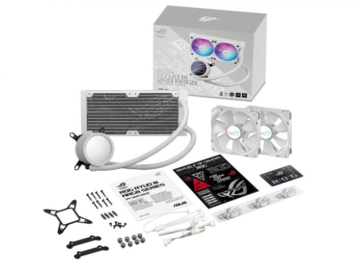 Система водяного охолодження Asus ROG Ryuo III 240 ARGB White Edition (90RC00J2-M0UAY0)