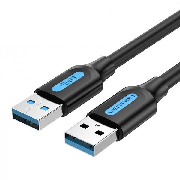 Кабель Vention USB-USB 3 m, Black (CONBI)