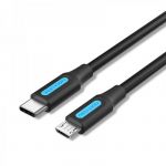 Кабель Vention USB Type-C - micro USB (M/M), 1 м, Black (COVBF)