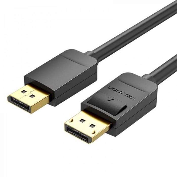 Кабель Vention DisplayPort - DisplayPort V1.2 (M/M), 1.5 м, Black (HACBG)