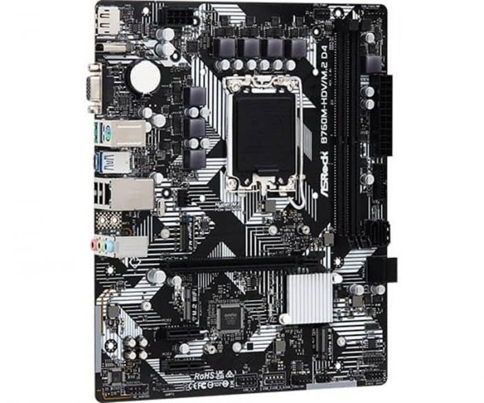 Материнська плата ASRock B760M-HDV/M.2 D4 Socket 1700