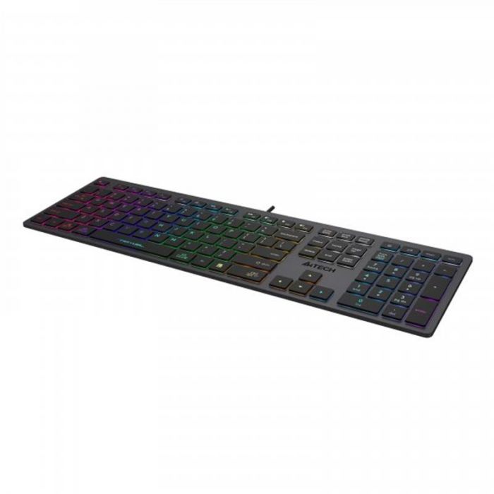Клавіатура A4Tech Fstyler FX60 Grey Neon backlit