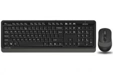 Комплект (клавіатура, мишка) бездротовий A4Tech FG1012S Black/Grey