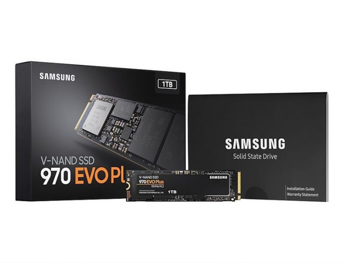 Накопичувач SSD 1ТB Samsung 970 EVO Plus M.2 PCIe 3.0 x4 V-NAND MLC (MZ-V7S1T0BW)