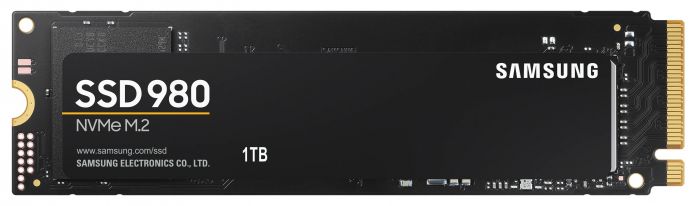 Накопичувач SSD 1ТB Samsung 980 M.2 2280 PCIe 3.0 x4 NVMe V-NAND MLC (MZ-V8V1T0BW)