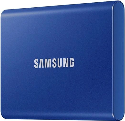 Накопичувач зовнішній SSD 2.5" USB  500GB Samsung T7 Indigo Blue (MU-PC500H/WW)