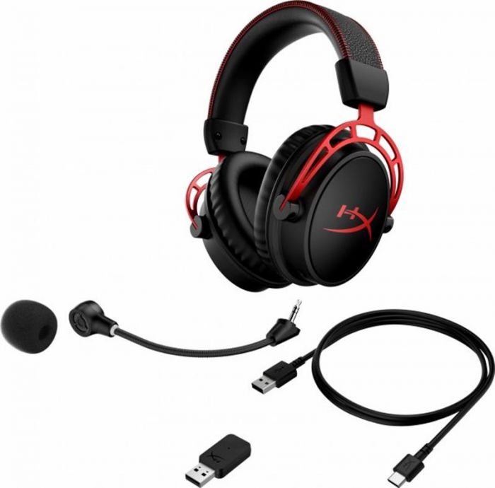 Гарнiтура HyperX Cloud Alpha Wireless Black/Red (4P5D4AA)