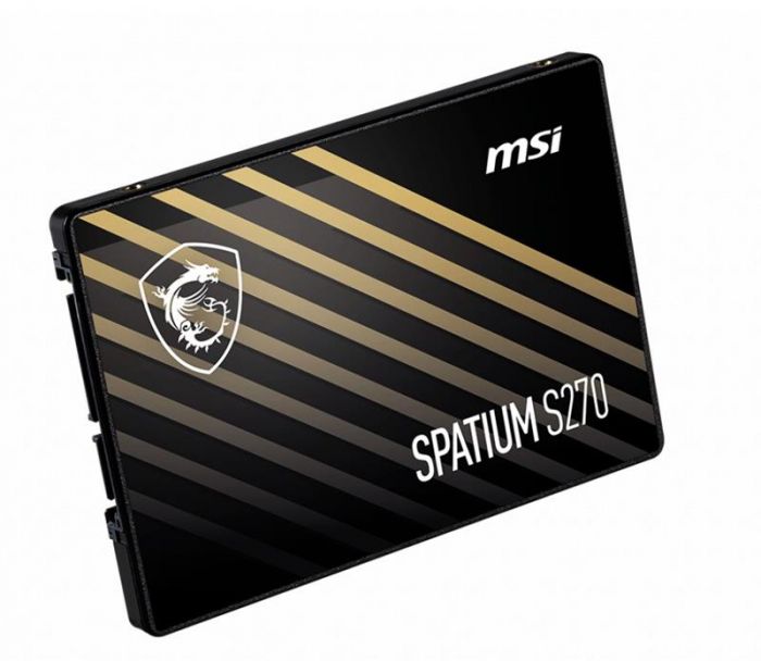 Накопичувач SSD  480GB MSI Spatium S270 2.5" SATAIII 3D TLC (S78-440E350-P83)