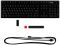 Клавіатура HyperX Alloy Origins Red RGB PBT ENG/RU Black (639N3AA) USB