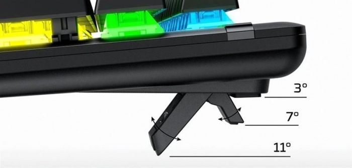 Клавіатура HyperX Alloy Origins Aqua RGB PBT ENG/UKR Black (639N5AA) 