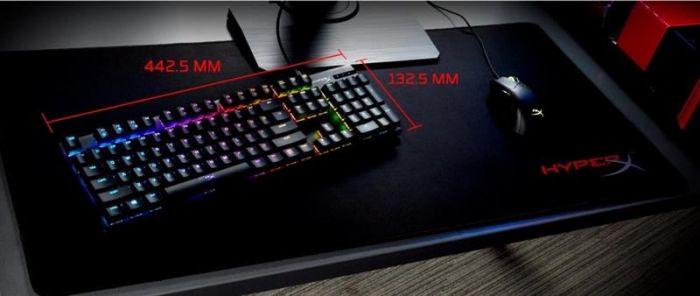 Клавіатура HyperX Alloy Origins Aqua RGB PBT ENG/UKR Black (639N5AA) 