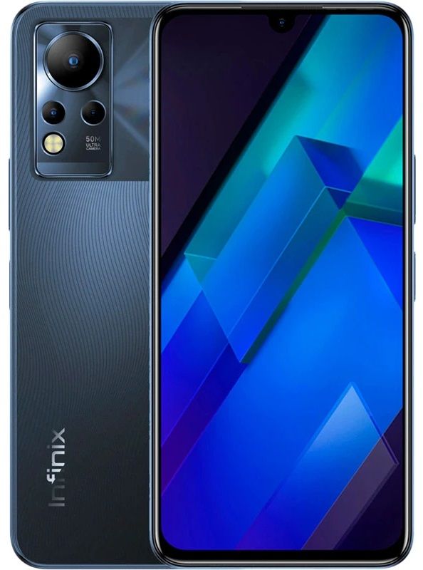 Смартфон Infinix Note 12 (X663D) 6/128GB Dual Sim Force Black