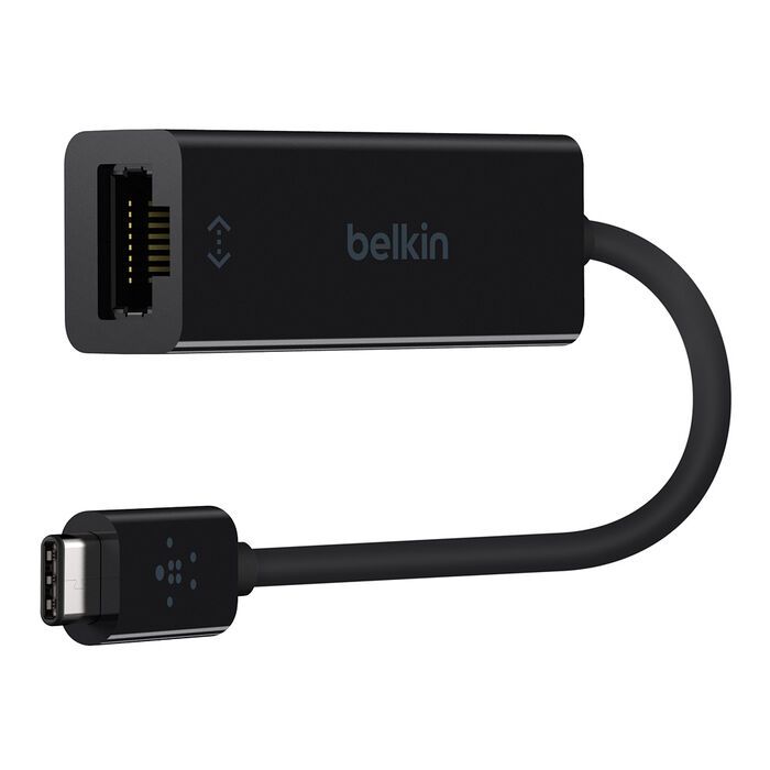 Мережевий адаптер USB-C-RJ-45 Gigabit Ethernet (F2CU040btBLK)