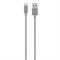 Кабель Mixit Metallic Belkin USB - MicroUSB 3 м Grey (F2CU021bt10-GRY)