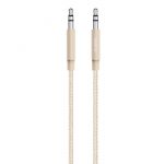 Аудіо-кабель Belkin Premium 3.5 мм - 3.5 мм (M/M), 1.2 м Gold (AV10164BT04-GLD)