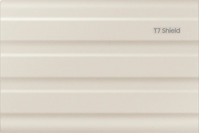 Накопичувач зовнішній SSD 1TB Samsung T7 Shield Beige (MU-PE1T0K/EU)