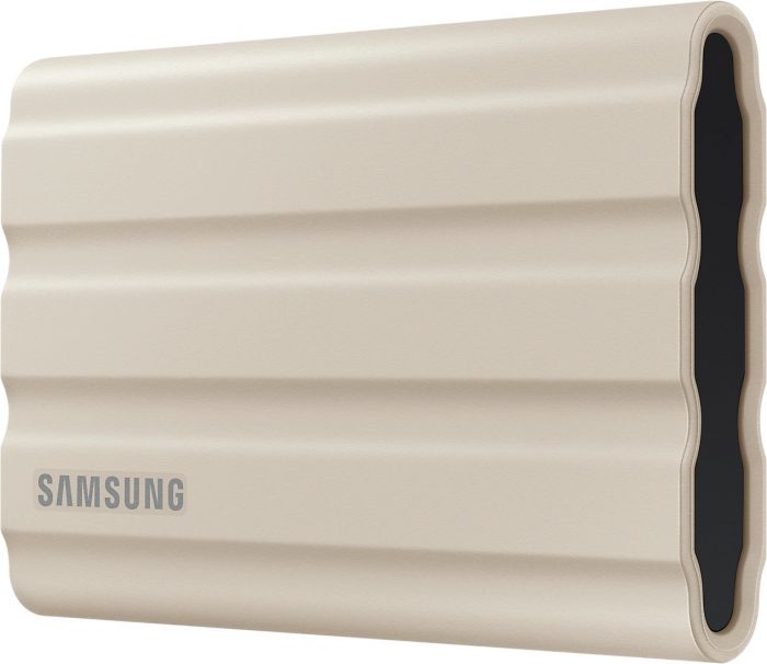 Накопичувач зовнішній SSD 2TB Samsung T7 Shield Beige (MU-PE2T0K/EU)