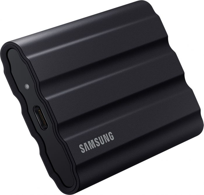 Накопичувач зовнішній SSD 1TB Samsung T7 Shield Black (MU-PE1T0S/EU)