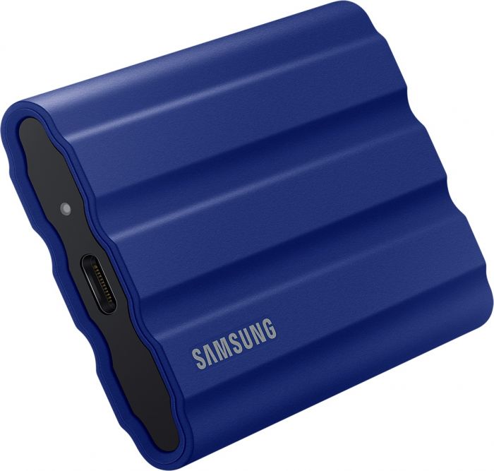 Накопичувач зовнішній SSD 2TB Samsung T7 Shield Blue (MU-PE2T0R/EU)