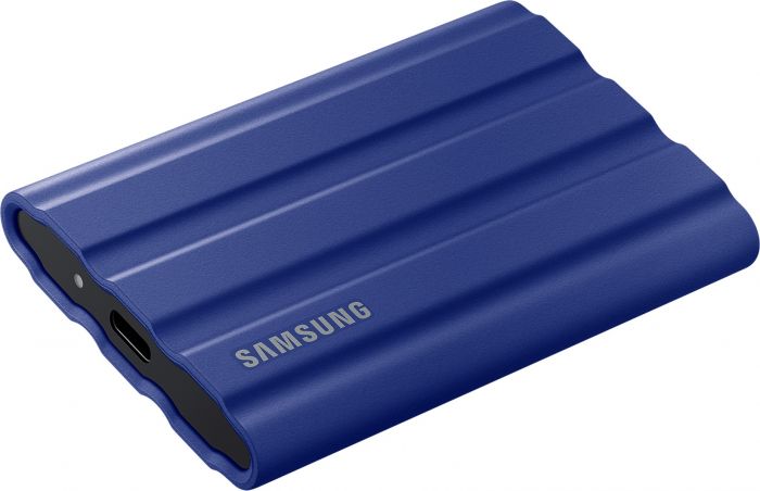 Накопичувач зовнішній SSD 2TB Samsung T7 Shield Blue (MU-PE2T0R/EU)
