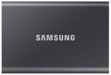 Накопичувач зовнішній SSD 2.5" USB 2.0TB Samsung T7 Titan Gray (MU-PC2T0T/WW)