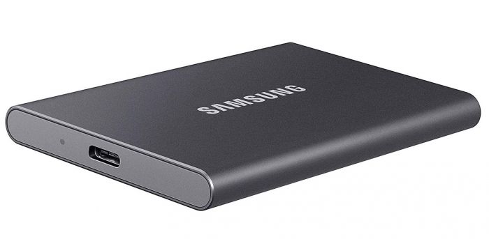 Накопичувач зовнішній SSD 2.5" USB 2.0TB Samsung T7 Titan Gray (MU-PC2T0T/WW)