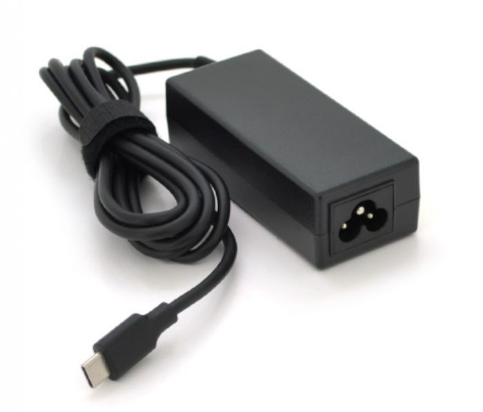 Блок живлення Merlion для ноутбука HP 45W USB Type-C + каб.живл. (LHP45/Type-C/28342)