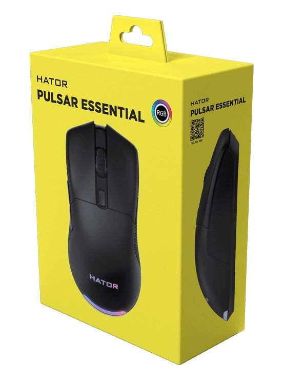 Мишка Hator Pulsar Essential Yellow (HTM-308)