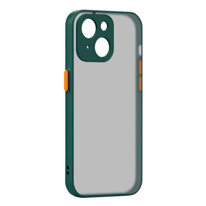 Чохол-накладка Armorstandart Frosted Matte для Apple iPhone 14 Dark Green (ARM64489)