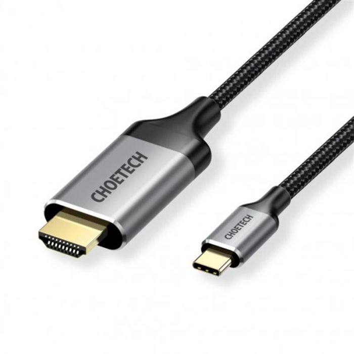 Кабель Choetech HDMI - USB Type-C (M/M), 1.8 м, Grey (CH0021-BK)