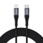 Кабель Choetech USB Type-C - Lightning (M/M), 2 м, Black (IP0041-BK)