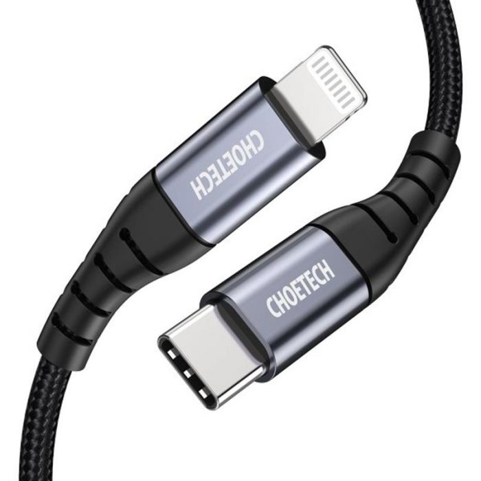 Кабель Choetech USB-C - Lightning, 2м (IP0041-BK)