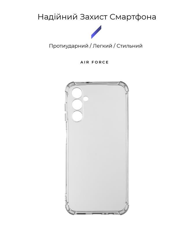 Чохол-накладка Armorstandart Air Force для Samsung Galaxy A34 5G SM-A346 Camera cover Transparent (ARM66410)