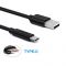Кабель Choetech USB - USB Type-C (M/M), 1 м, Black (AC0002)