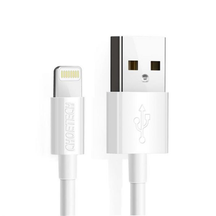 Кабель Choetech USB - Lightning (M/M), 1.8 м, White (IP0027-WH)
