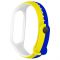 Ремінець Armorstandart для Xiaomi Mi Band 4/3 Blue - Yellow (ARM65667)