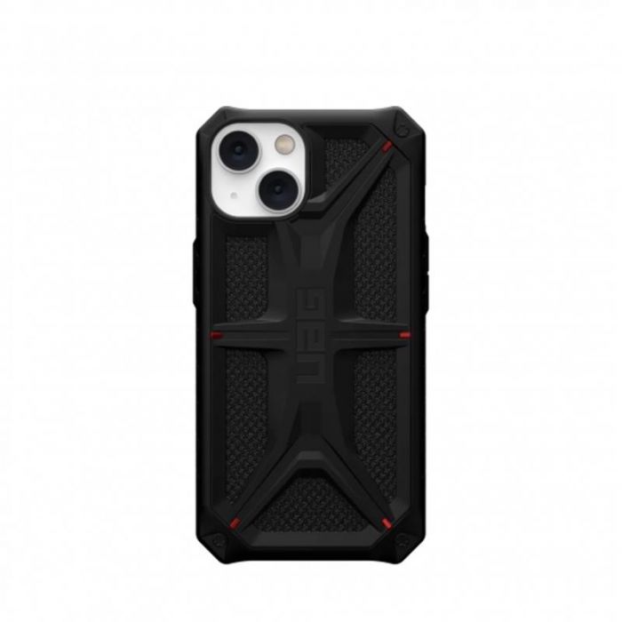 Чохол-накладка Urban Armor Gear Monarch для Apple iPhone 14 Kevlar Black (114032113940)