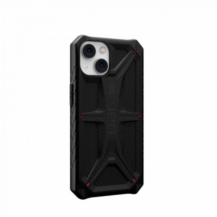 Чохол-накладка Urban Armor Gear Monarch для Apple iPhone 14 Kevlar Black (114032113940)