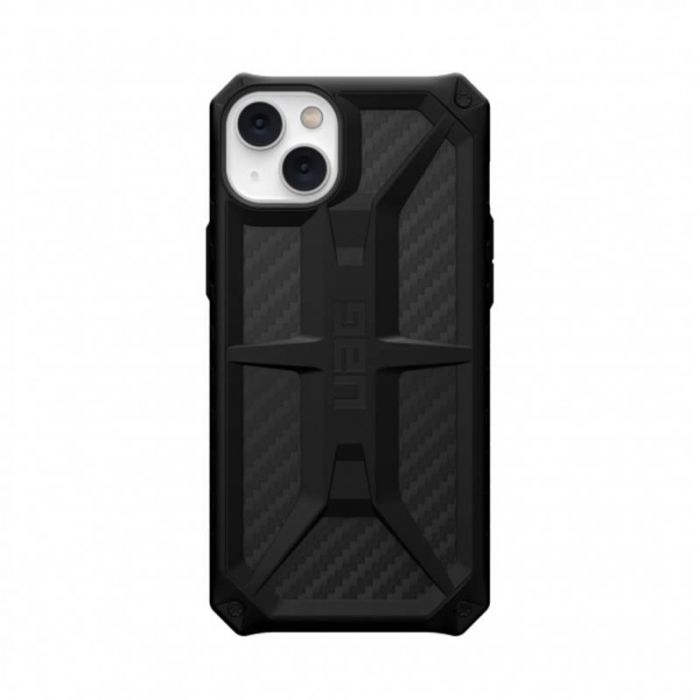 Чохол-накладка Urban Armor Gear Monarch для Apple iPhone 14 Plus/15 Plus Carbon Fiber (114033114242)