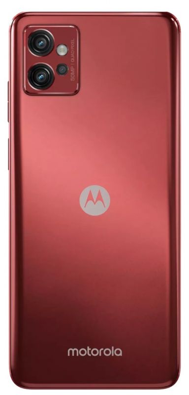 Смартфон Motorola Moto G32 6/128GB Dual Sim Satin Maroon (PAUU0040RS)