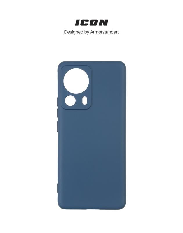 Чохол-накладка Armorstandart Icon для Xiaomi 13 Lite 5G Camera cover Dark Blue (ARM66504)