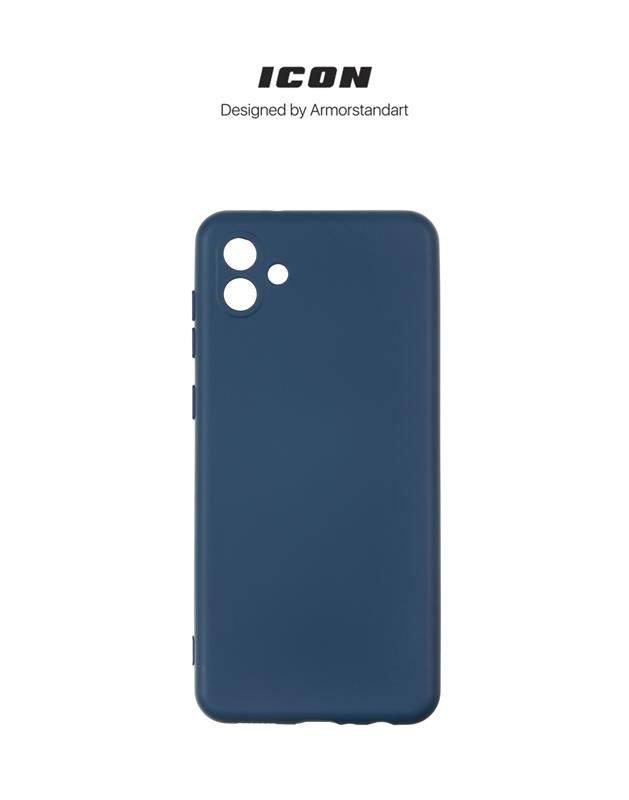 Чохол-накладка Armorstandart Icon для Samsung Galaxy A04 SM-A045 Camera cover Dark Blue (ARM66077)