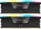 Модуль пам`ятi DDR5 2x16GB/6400 Corsair Vengeance RGB Black (CMH32GX5M2B6400C32)